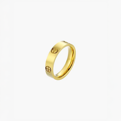 Clarette | Diseño audaz en oro