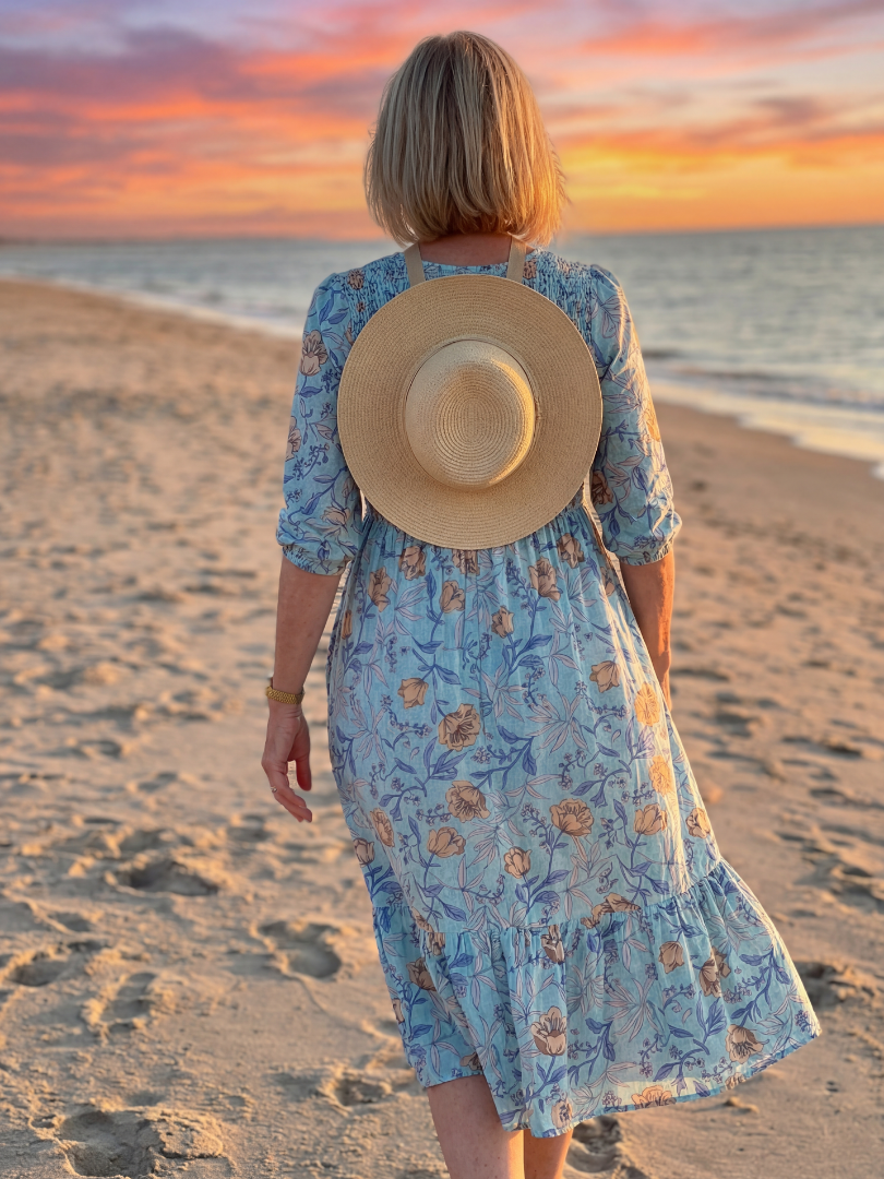 Halia | Meadow Gather Midi-kjole