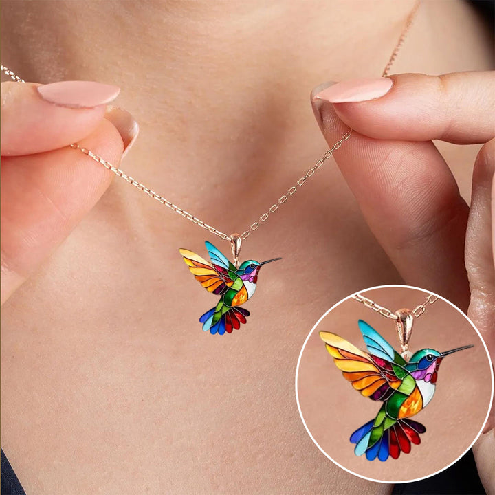 ROLA | HERMOSO COLLAR DE COLIBRÍ