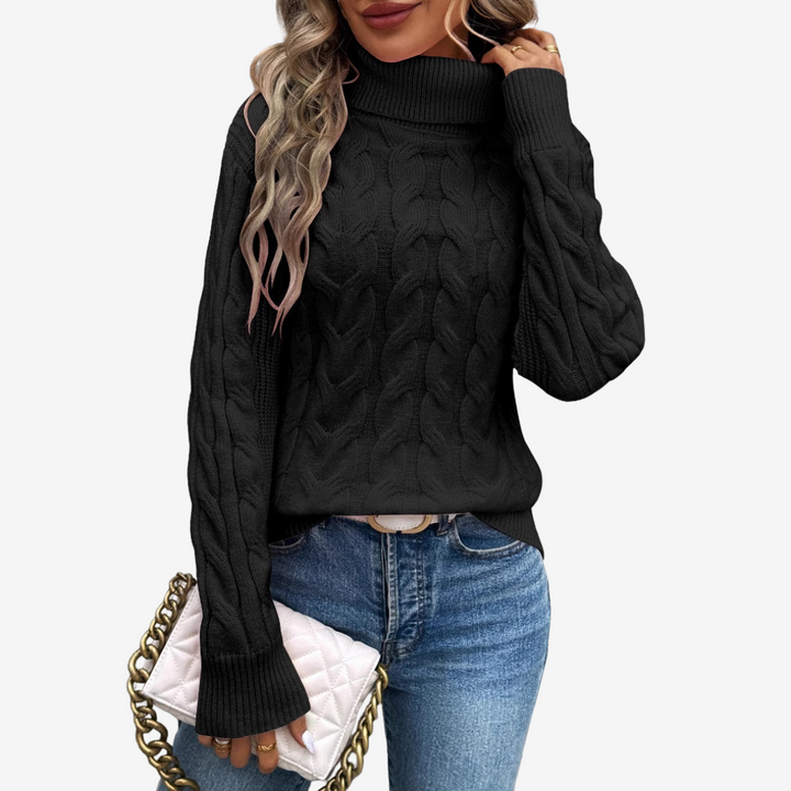 Suéter clásico Odile™ de cuello alto