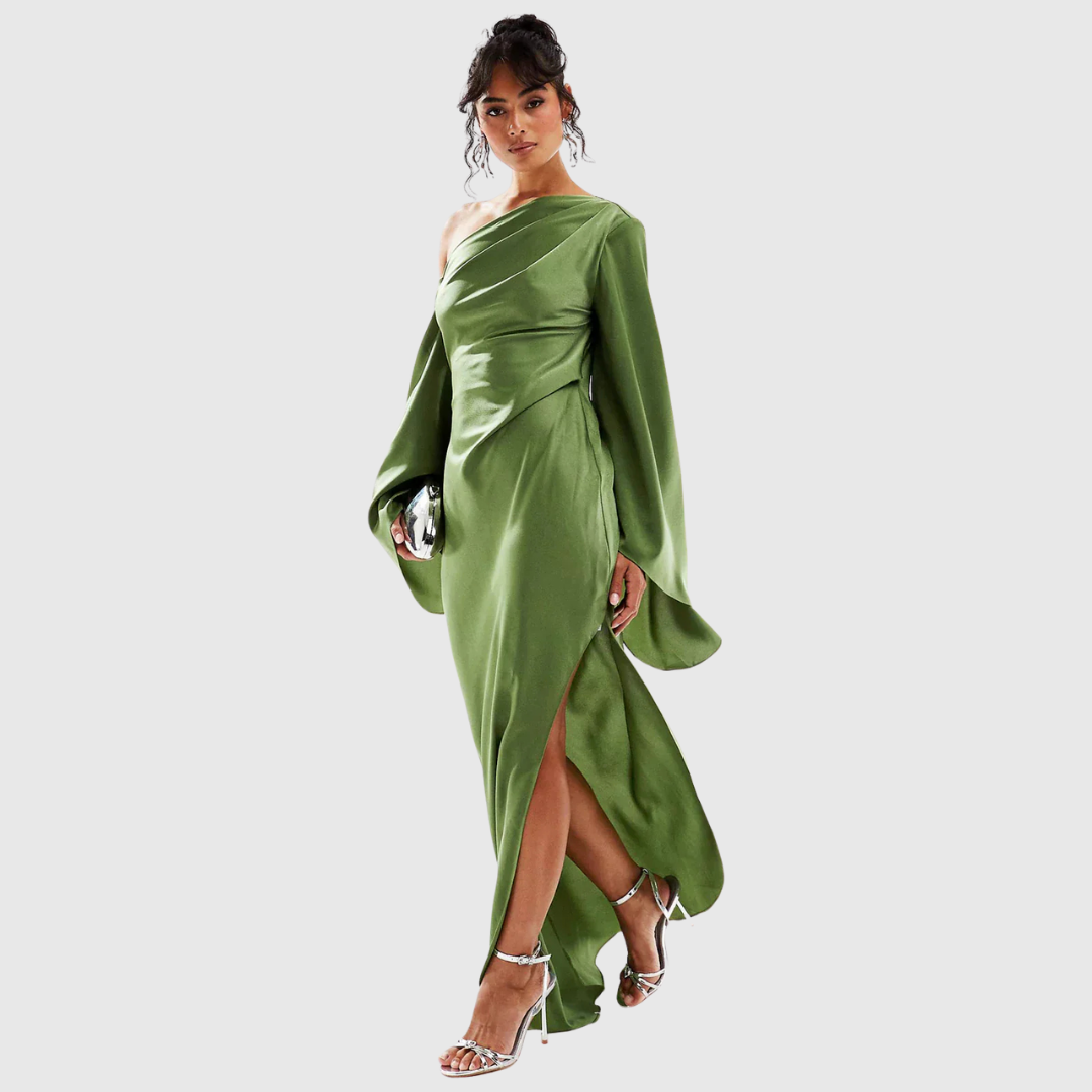 ROSALINE | SATIN FLOW MAXIKJOLE