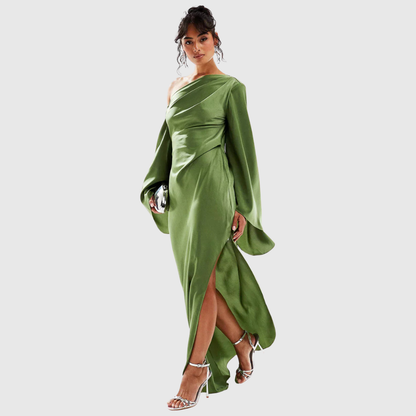 ROSALINE | SATIN FLOW MAXIKJOLE
