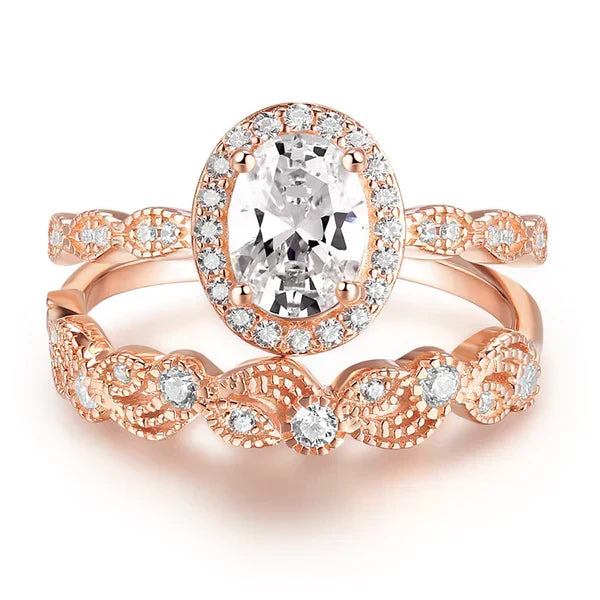 Adelina Corsaglia-ring | Rosaguld
