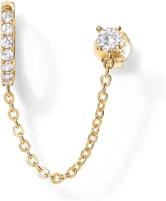 Adella-Kettenohrringe | Gold