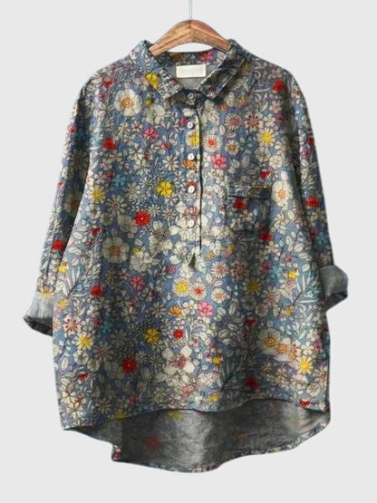 Valeria™ - Bluse med blomsterprint