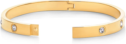 Halo-Punkt-Armband | Gold