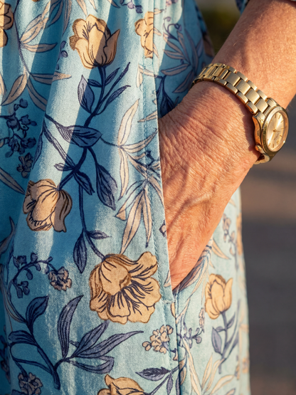 Halia | Meadow Gather Midi-kjole