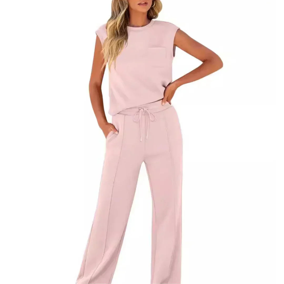 ELLE | Conjunto casual suave para verano