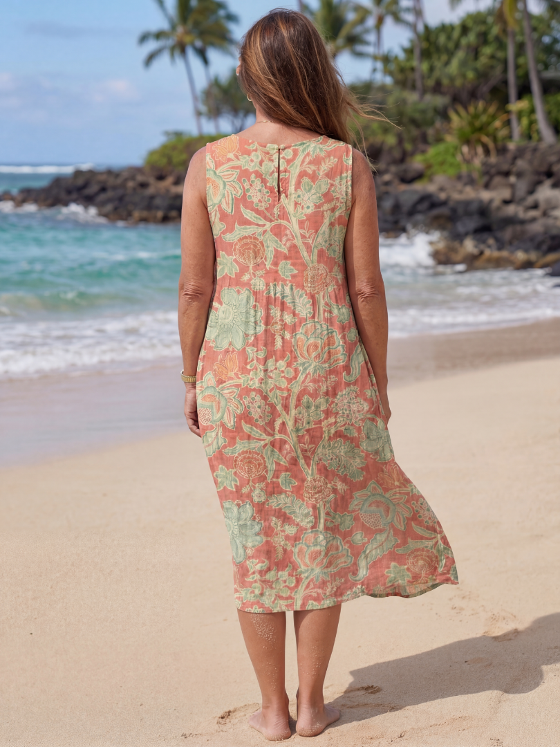 Maui | Vestido Midi de Praia