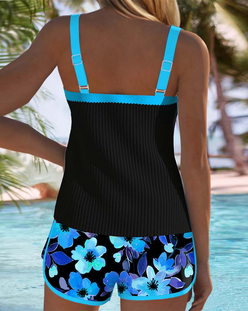 Laluna | Elegantes zweiteiliges Tankini-Set