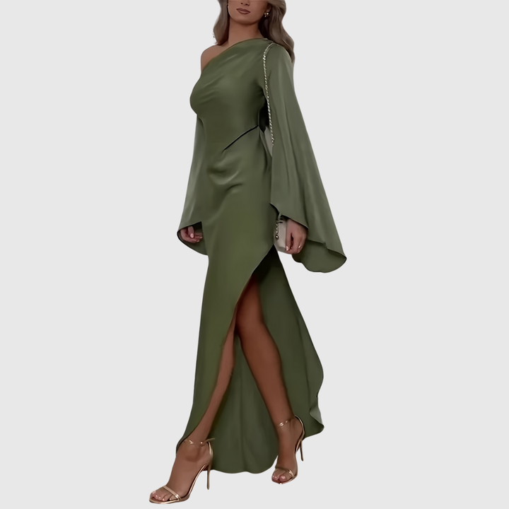 ALYNE | VESTIDO DE NOCHE ELEGANTE DE UN HOMBRO