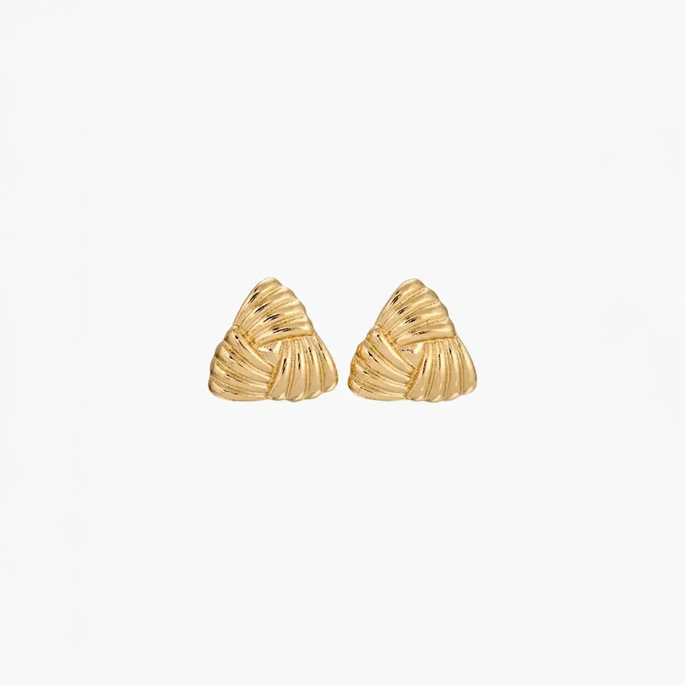 Beloria | Pendientes triangulares de inspiración vintage