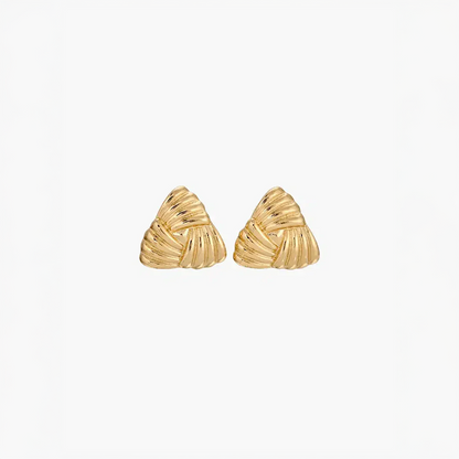 Beloria | Pendientes triangulares de inspiración vintage