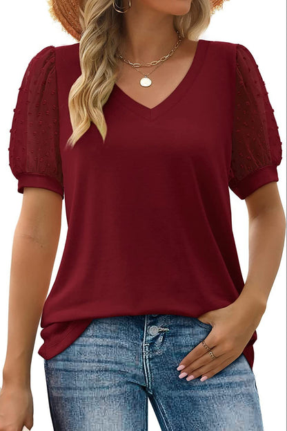Helena | Elegante V-Ausschnitt Bluse