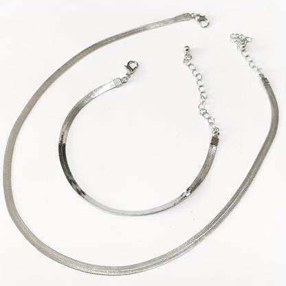 Conjunto clásico de joyería para uso diario