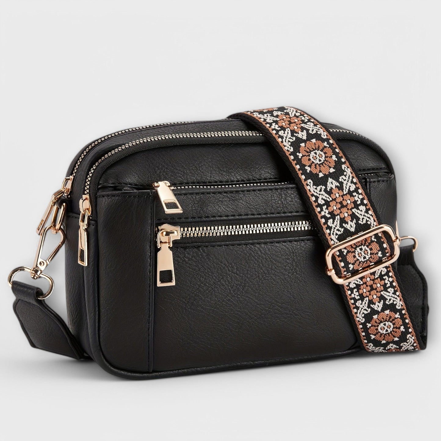 Elain - bolso bandolera de cuero vegano