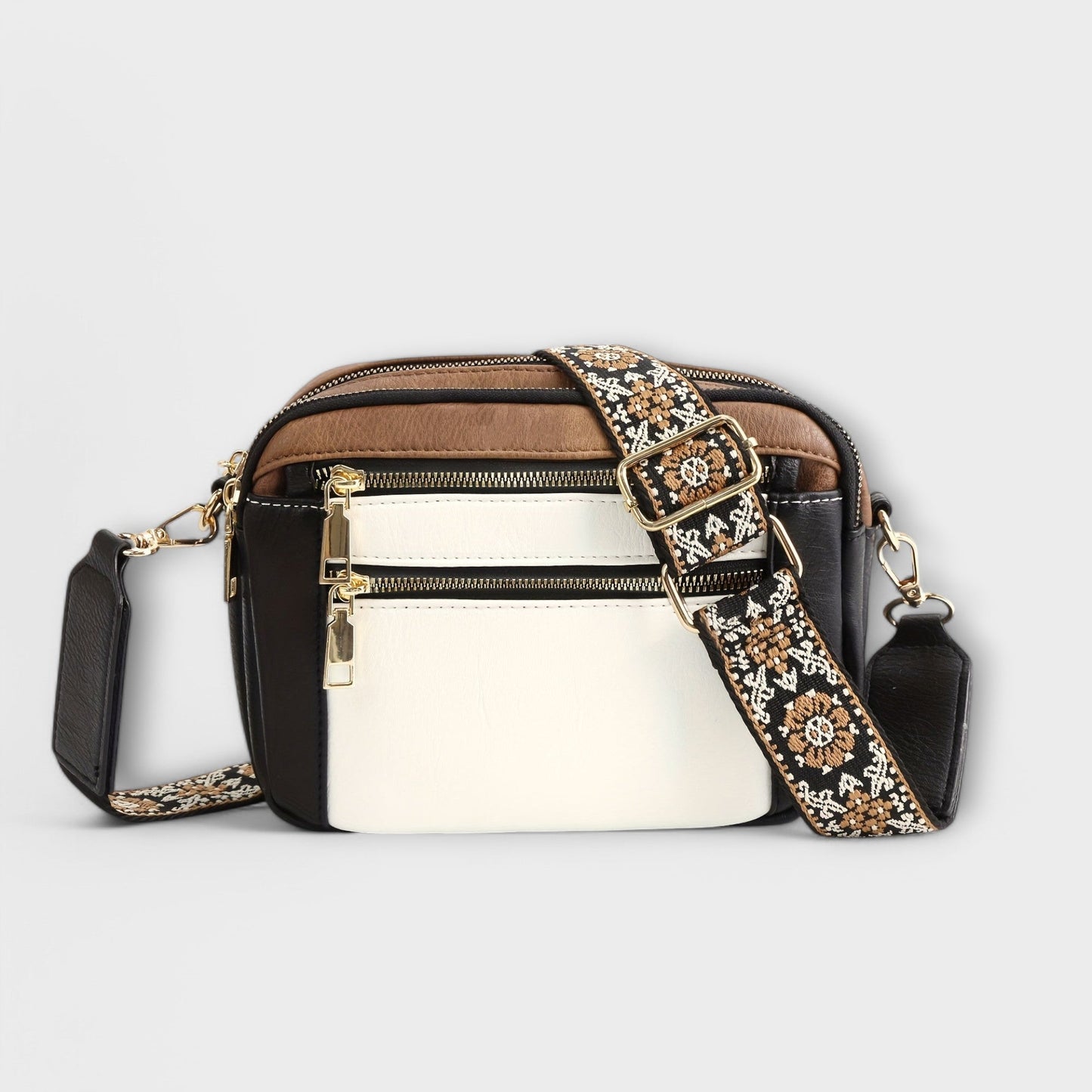 Elain - bolso bandolera de cuero vegano