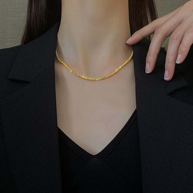 Karelieth | Collar de Playa Oro 18K