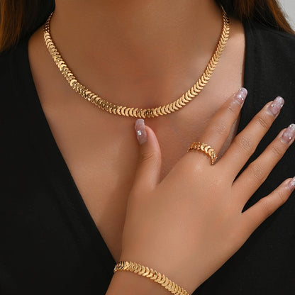 Set de joyería minimalista 3 en 1