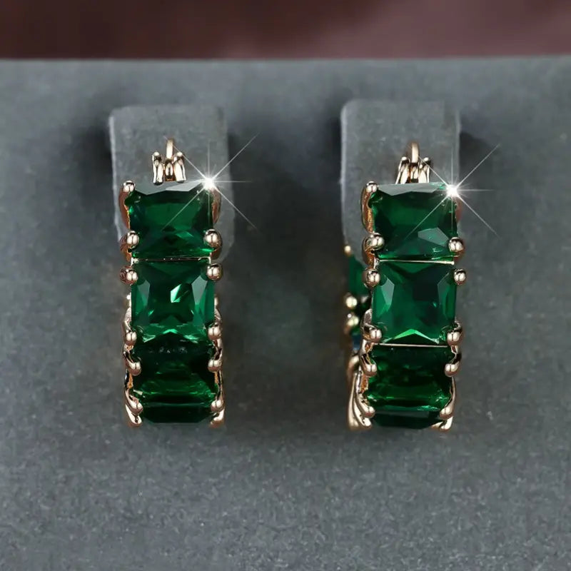 Pendientes Rowena Emeris | Dorado