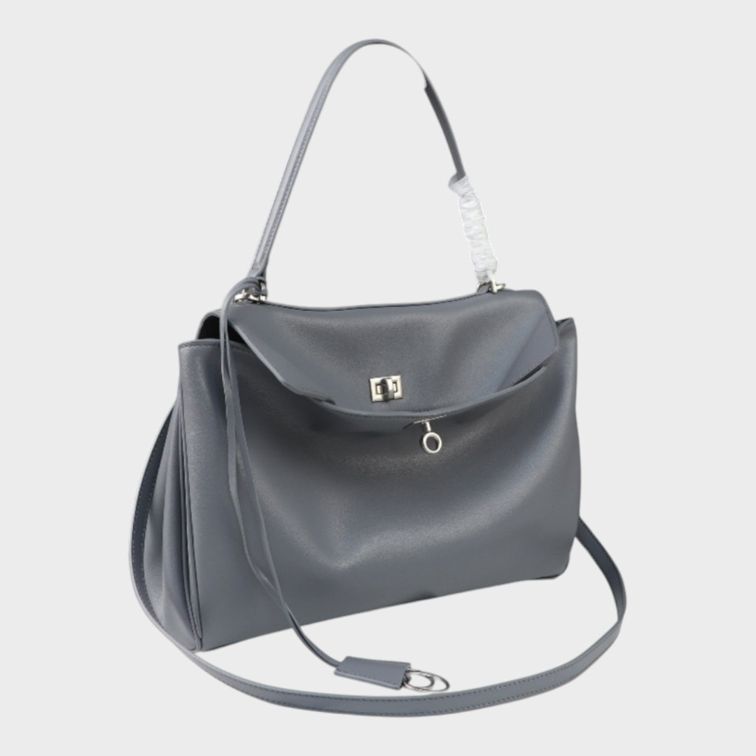 Libby | Minimalistische luxuriöse Handtasche aus weichem Leder