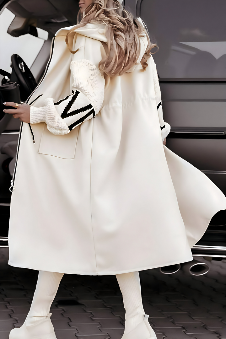 Roseanne – Eleganter Kapuzen-Coatigan