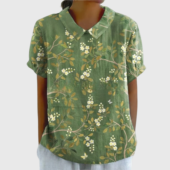 Emma | Blusa Floral para o Dia a Dia
