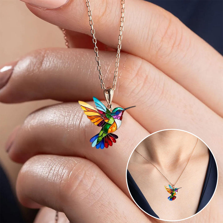 ROLA | HERMOSO COLLAR DE COLIBRÍ