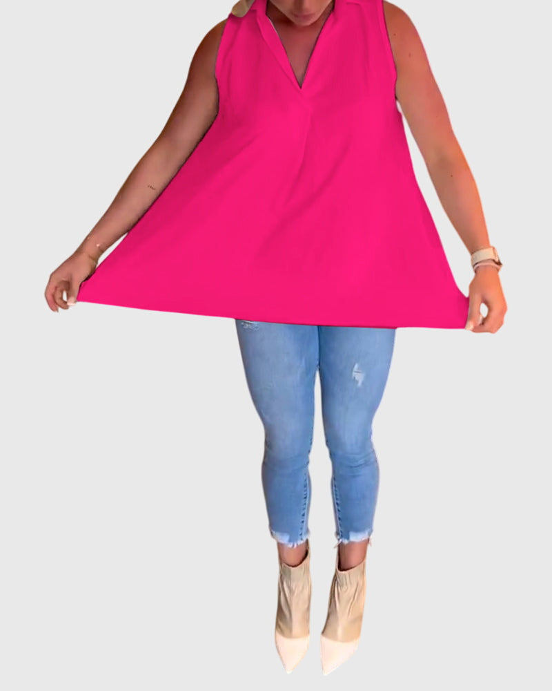 Lina | Top sin mangas