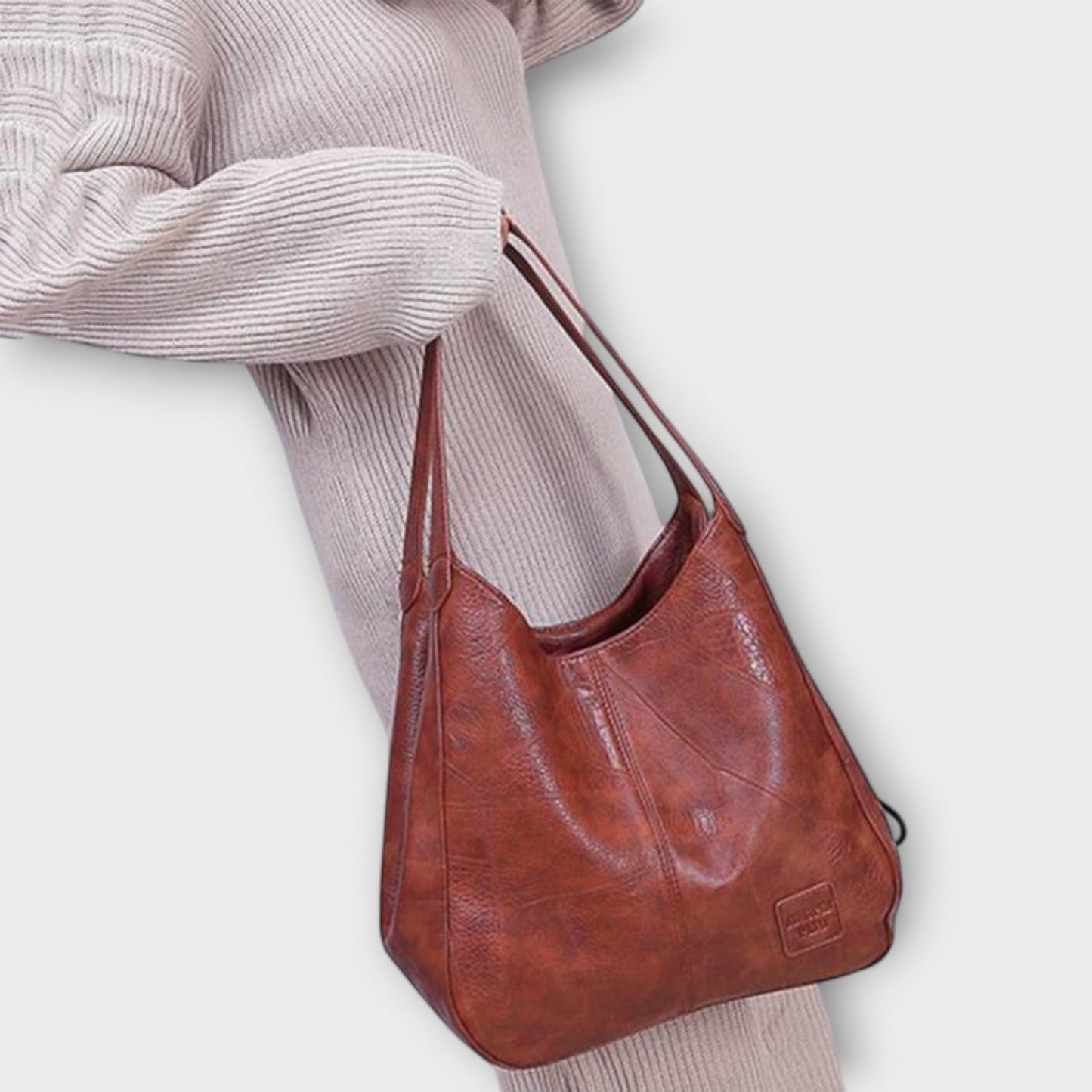 Olivia – vintage lædertaske