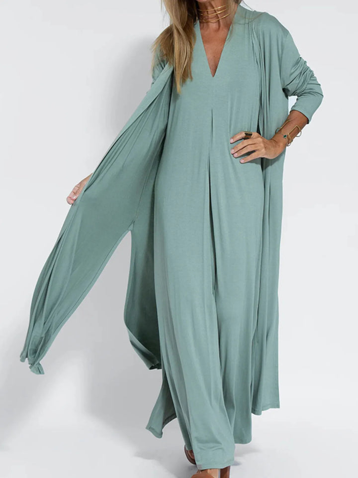 Ariella | Maxikleid mit V-Ausschnitt