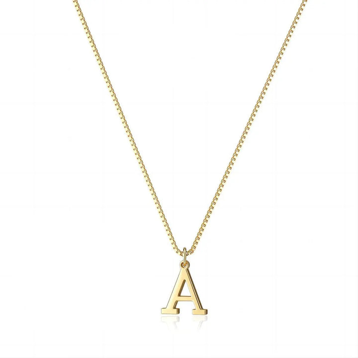 Enzhalynne | Collar con Iniciales Oro 18K