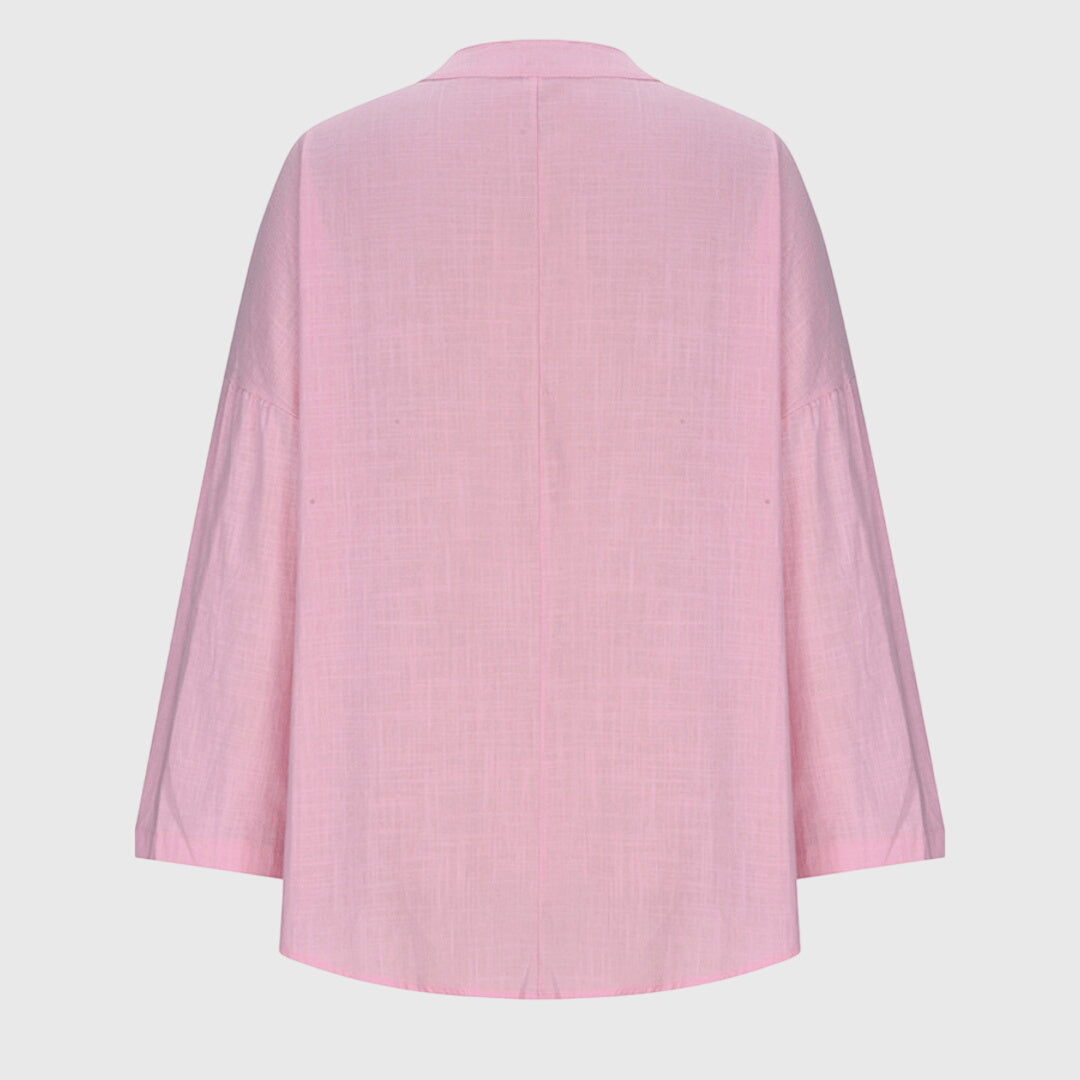Lenara™ | Camisa de Playa Elegante y Fluida