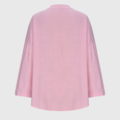 Lenara™ | Camisa de Praia Elegante e Fluida