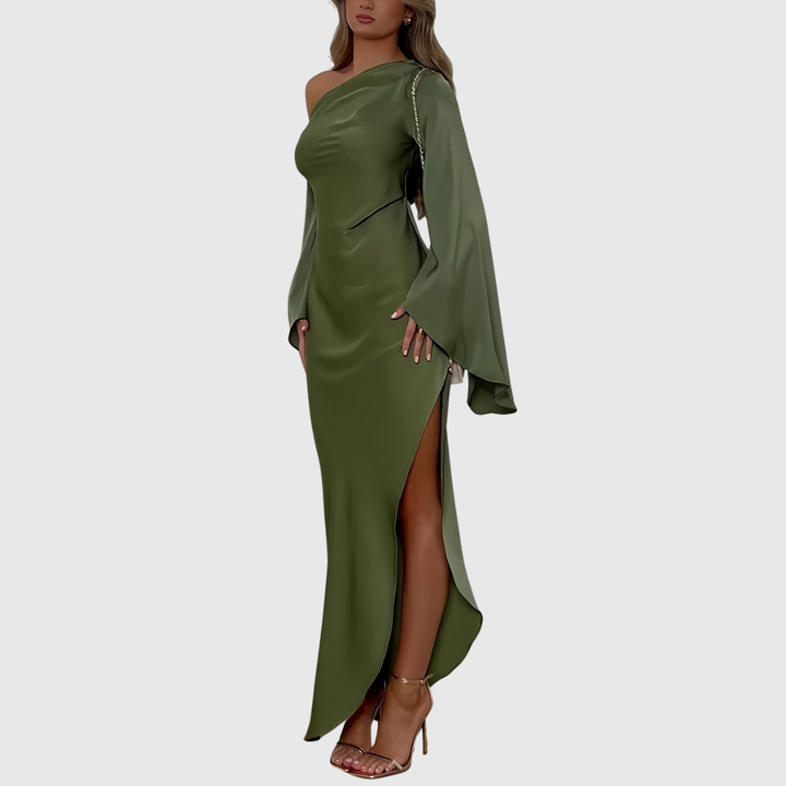 ALYNE | VESTIDO DE NOCHE ELEGANTE DE UN HOMBRO