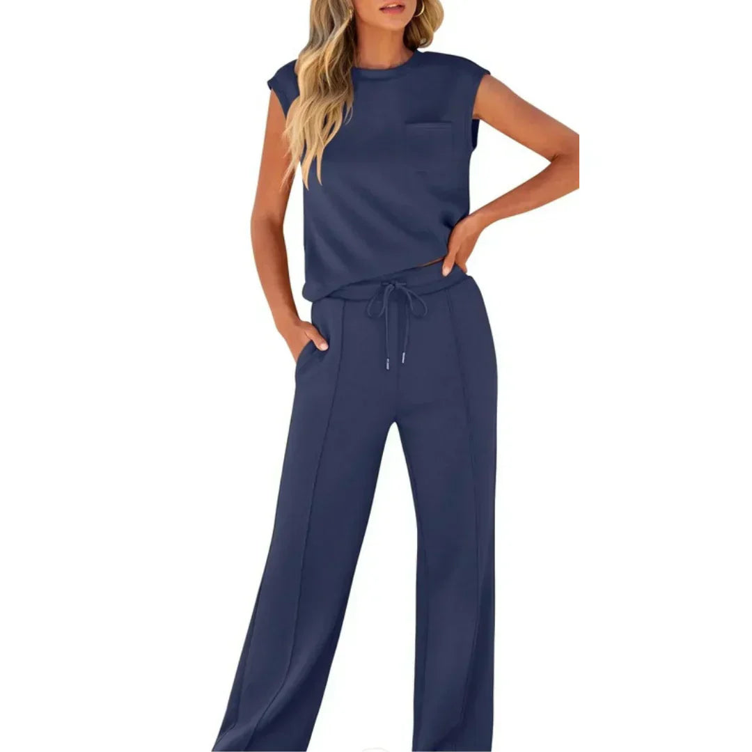 ELLE | Conjunto casual suave para verano