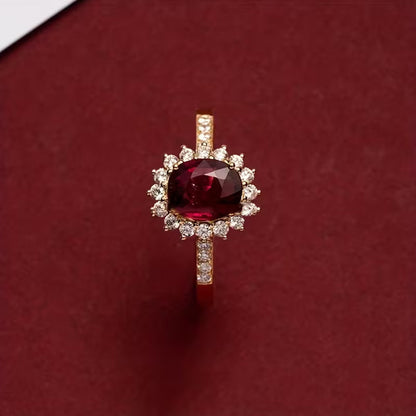 Kejserinde Red Ring | Guld