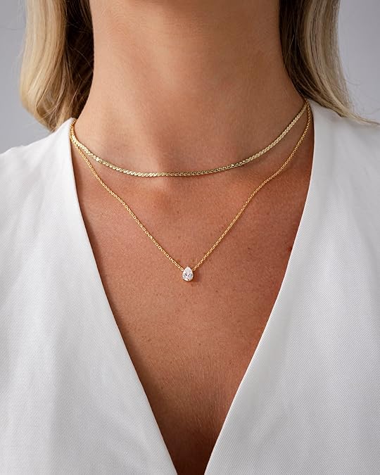 Colar em Camadas Halo | Dourado