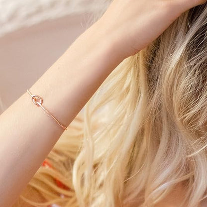 Infinity-Liebesknoten-Armband | Gold