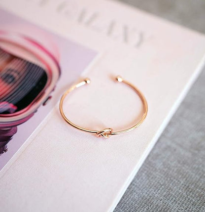 Infinity-Liebesknoten-Armband | Gold