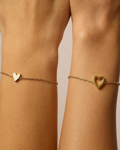 Pulseras Radiant Heart | Oro
