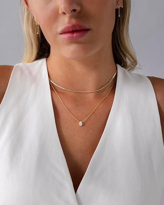 Colar em Camadas Halo | Dourado