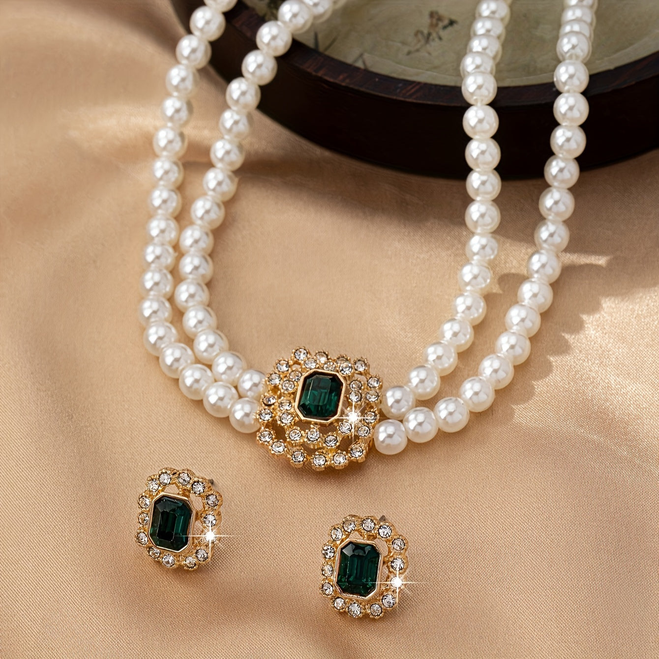 Conjunto de joias Tamsin Verdalle | Dourado