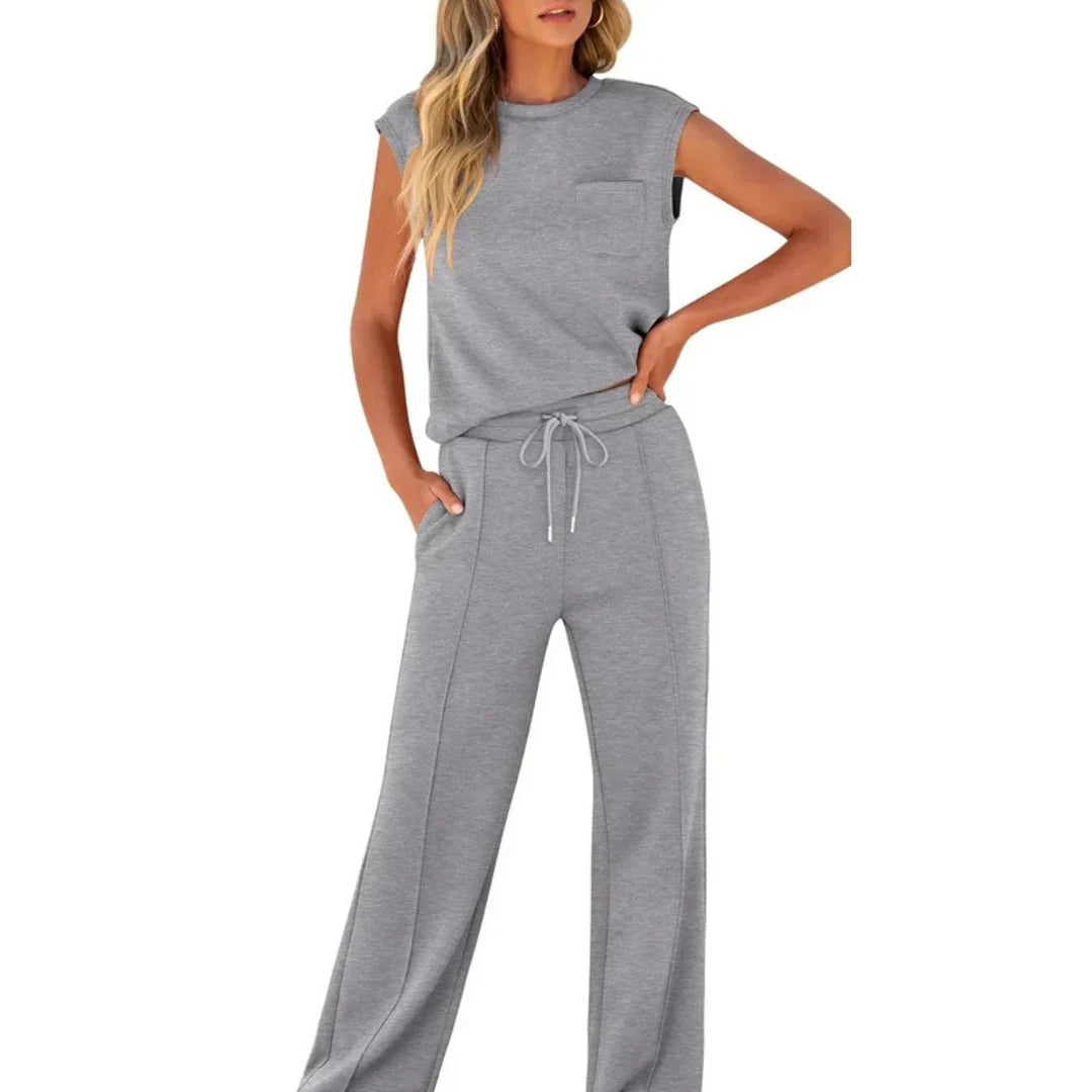 ELLE | Conjunto casual suave para verano