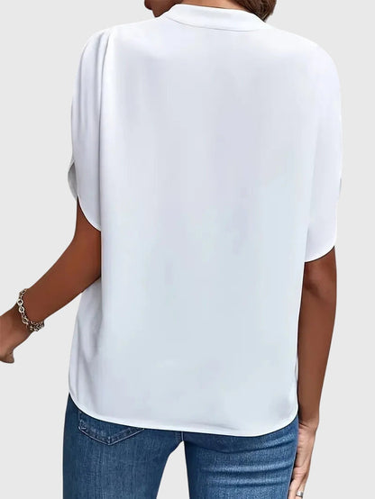 Beatrix | Soft And Elegant V-Neck Shirt