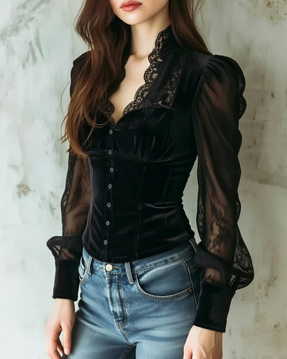 Mira-Midnight-Bluse™