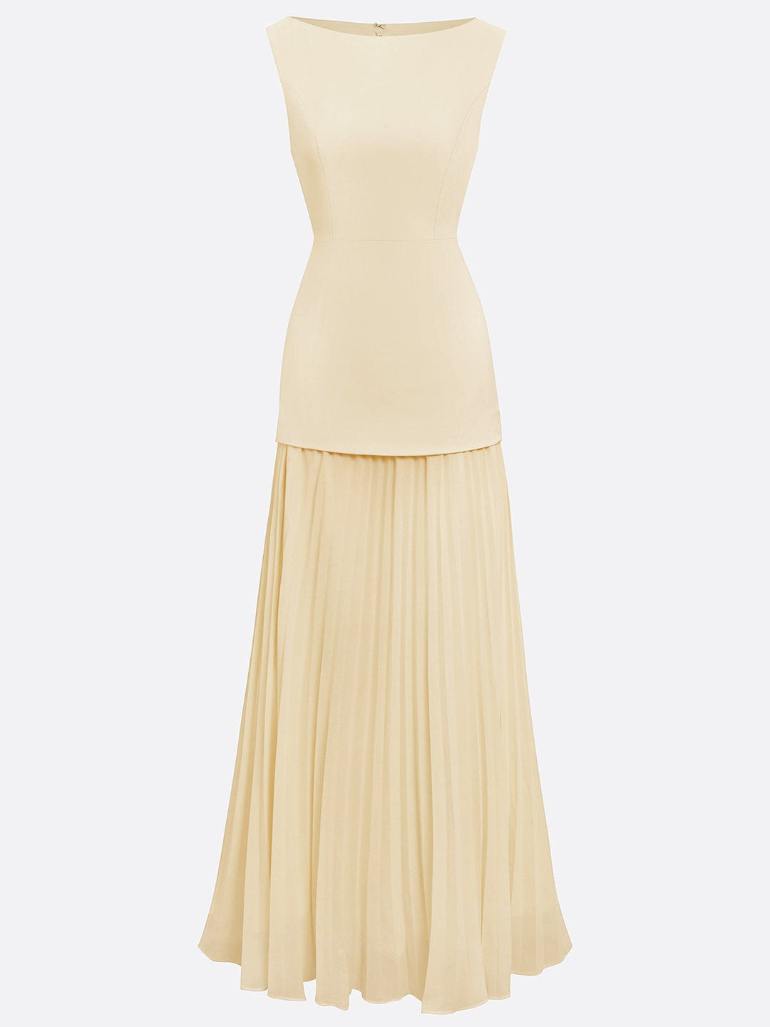Micaela | Robe longue plissée de design