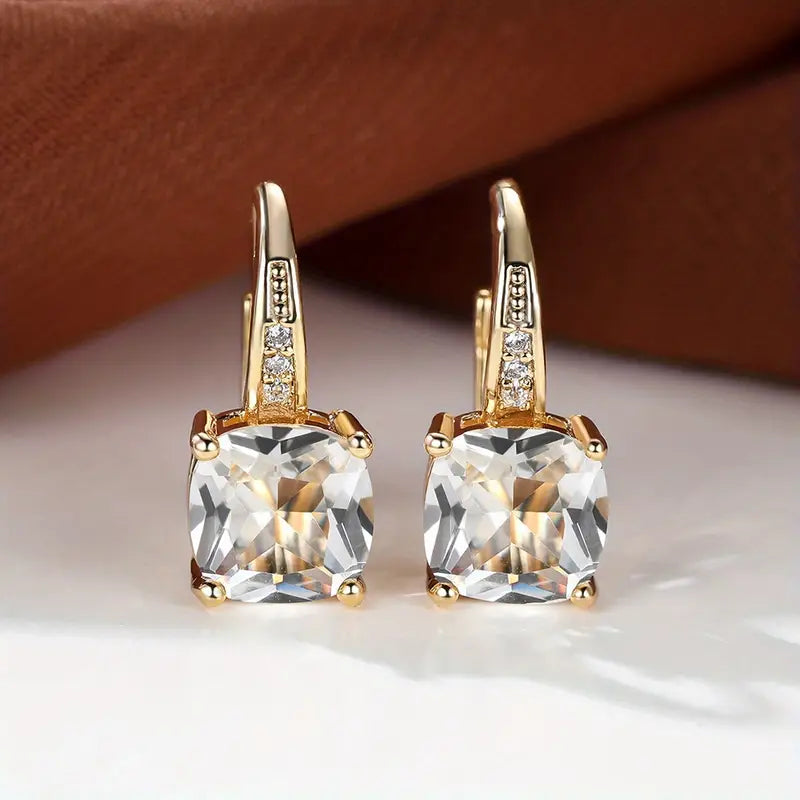 Mystische Steinohrringe | Gold