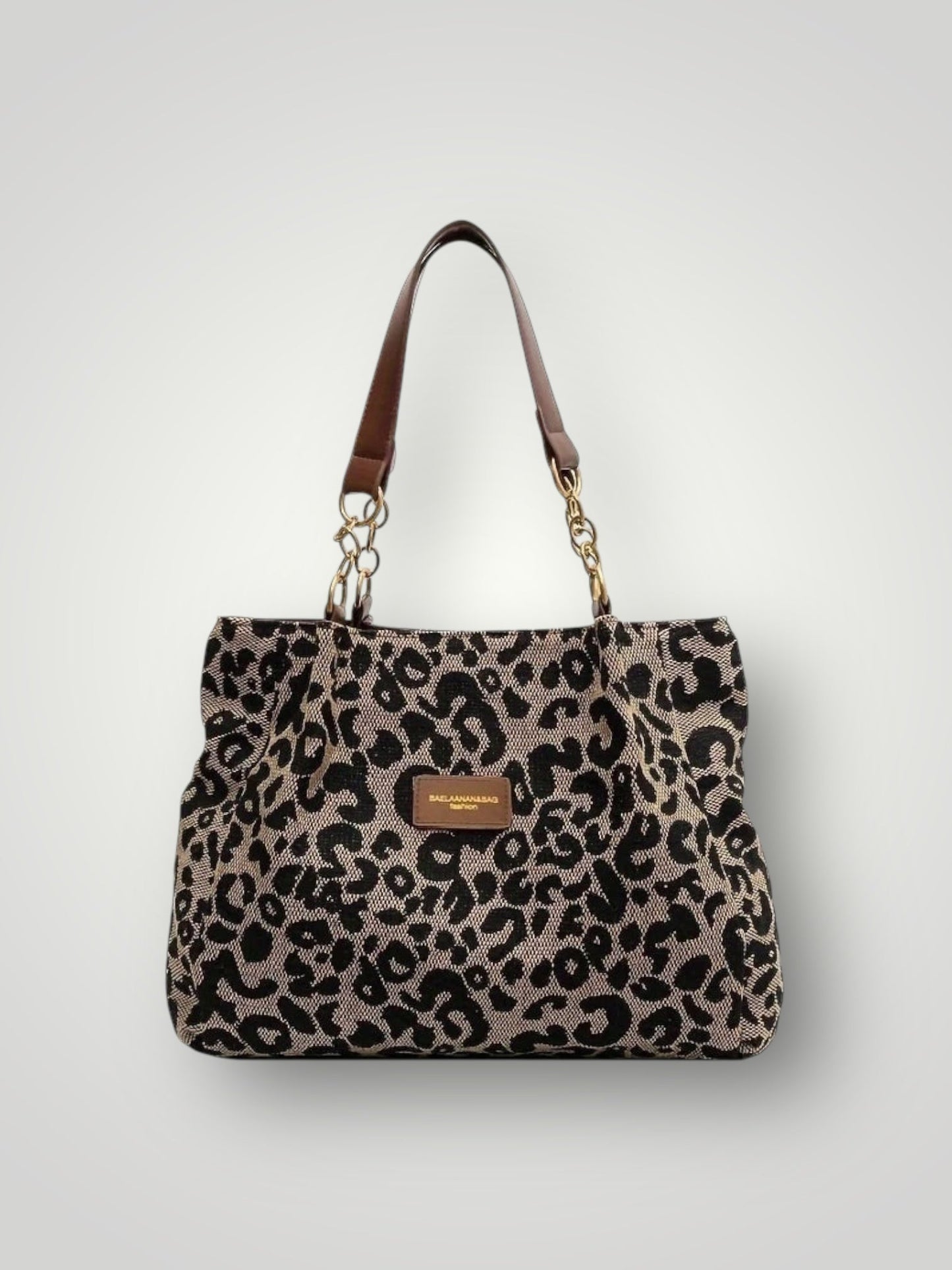 Leonara | Tragetasche mit Leopardenmuster