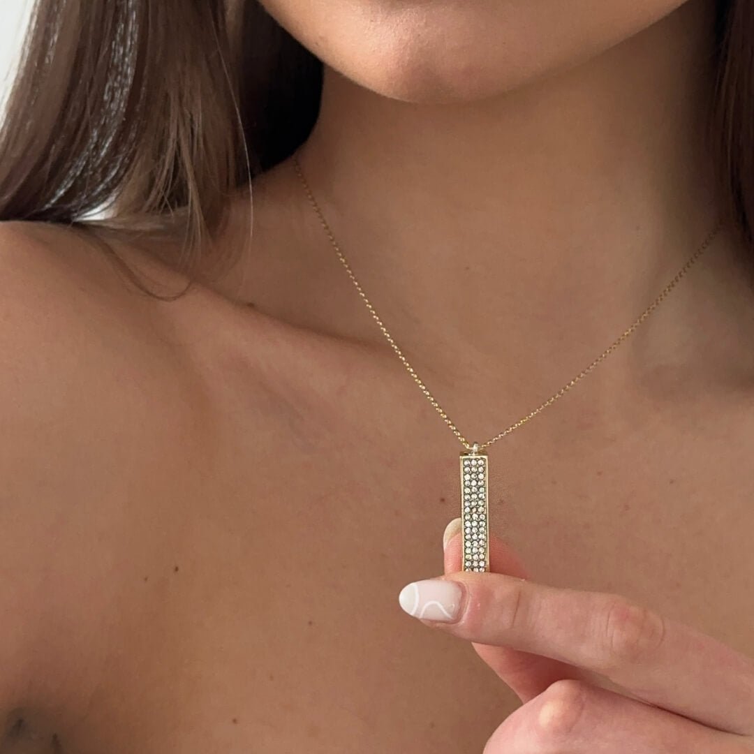 Collar barra Forever Love "Te Amo"